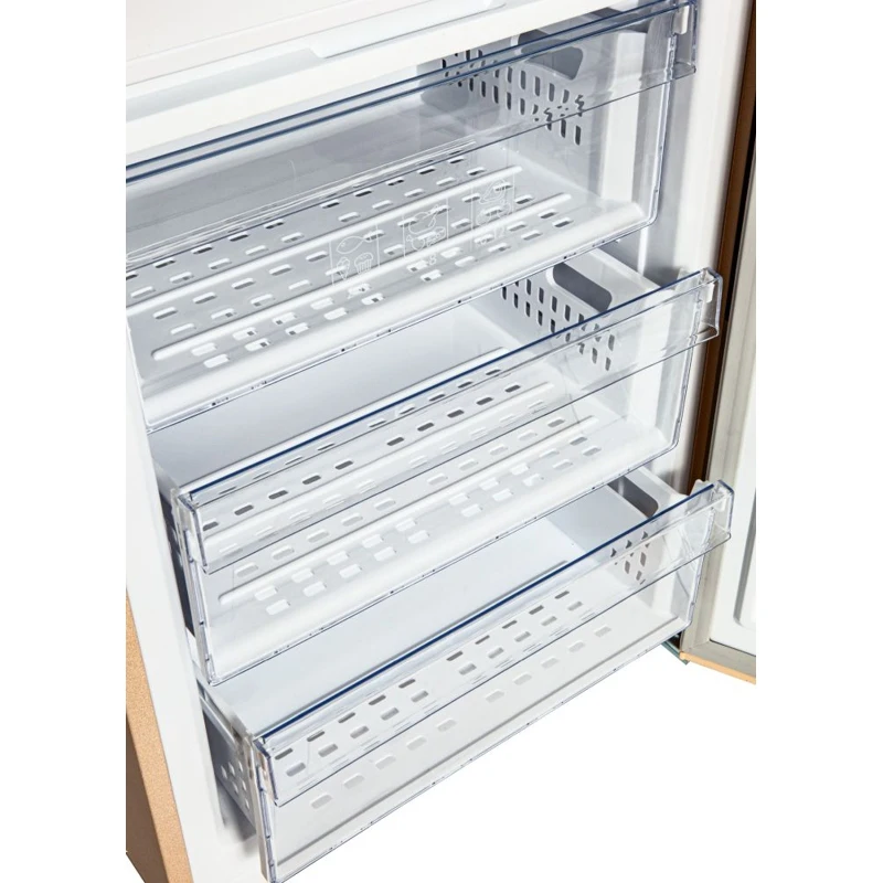 Холодильник BEKO RCNK356E20SB двухкамерный бежевый | Бытовая техника