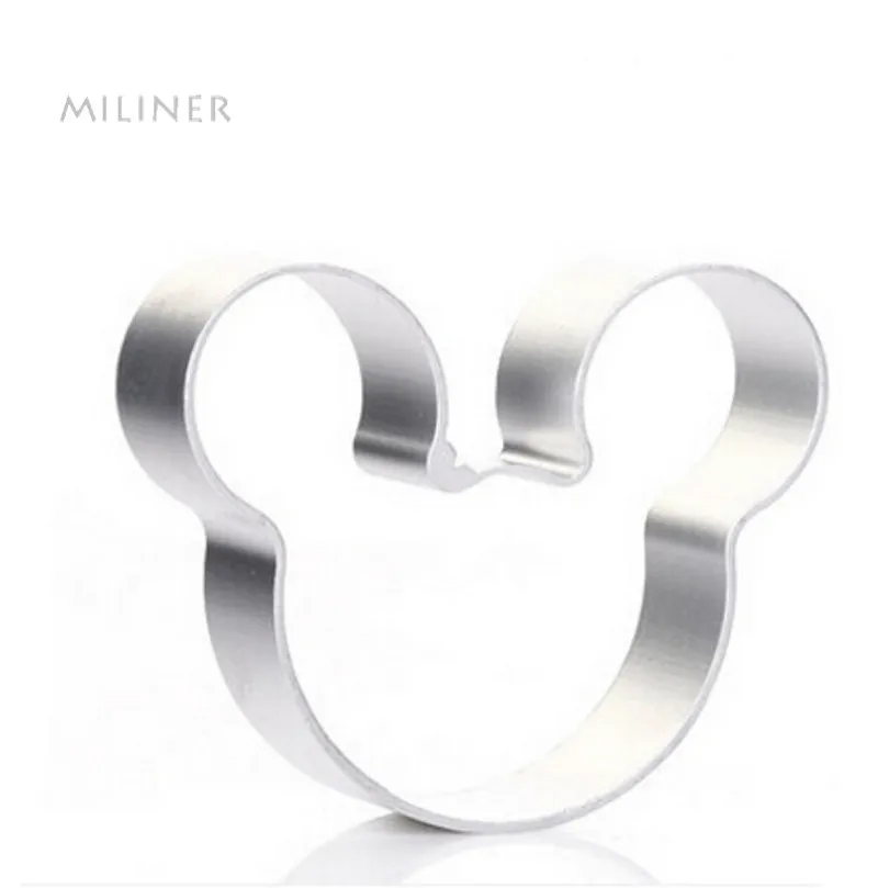 Рождество плесень печенье инструмент Мышь в форме алюминиевые формы для сладких