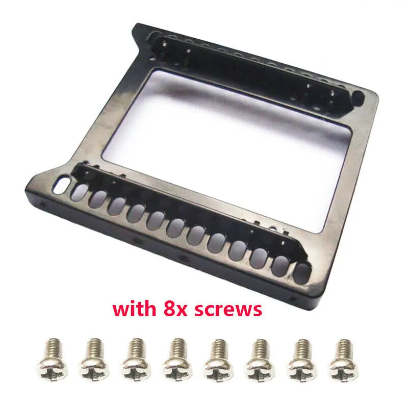 Двойной 2 5 &quotSSD SATA HDD к 3 5&quot крепление адаптер жесткого диска кронштейн с винтами