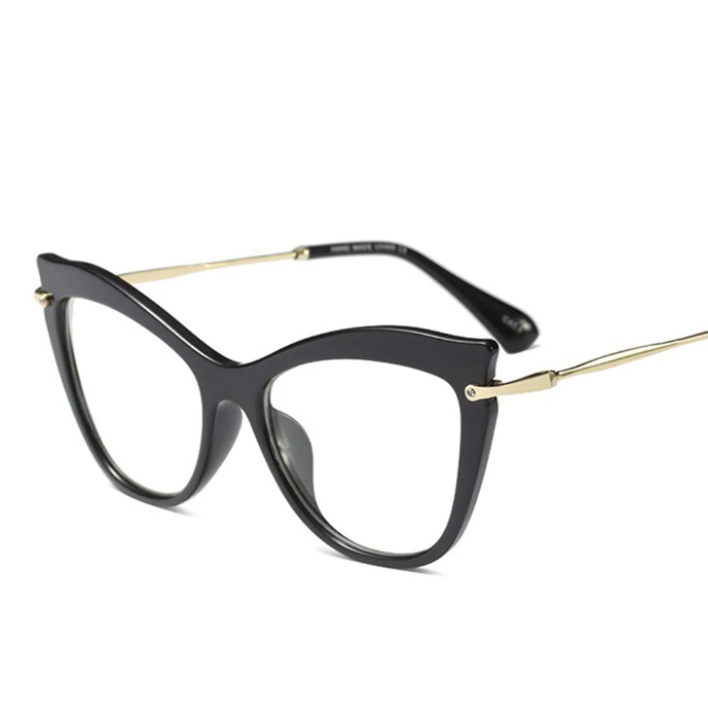 

Veshion Ladies Cat Eye Sexy Glasses Frames Men Women Brand Designer Optical EyeGlasses Fashion Eyewear Computer Glasses