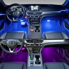 Автомобильные светодиодные фонари, атмосферные декоративные фонари, подходят для Mercedes W203 W211 W204 W210 W124 GLA Lexus IS250 RX300 RX350 RX