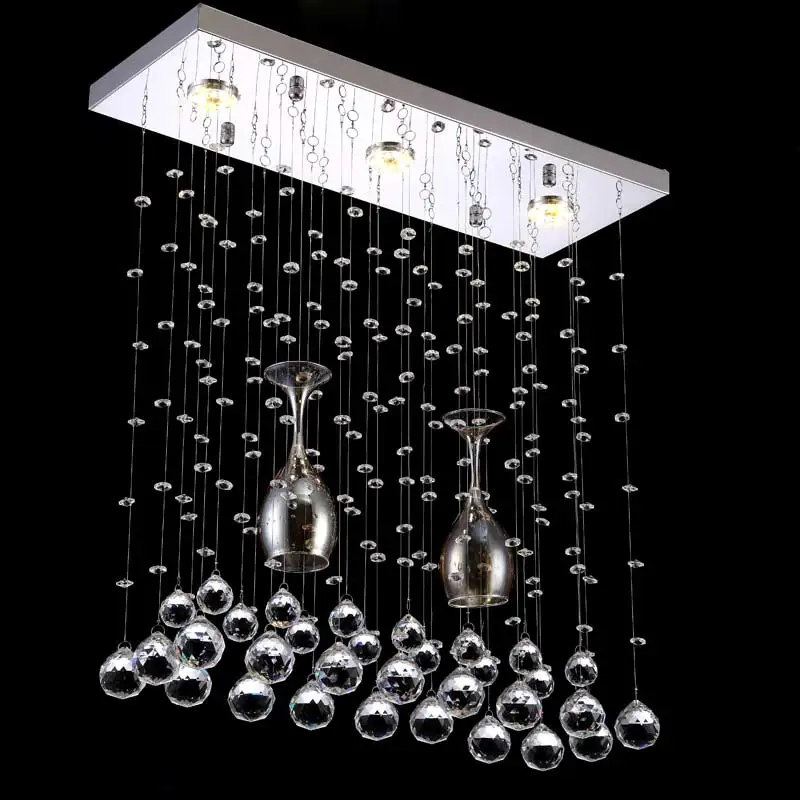 Хрустальная подвеска светодиодные подвессветильник светильники стеклянная