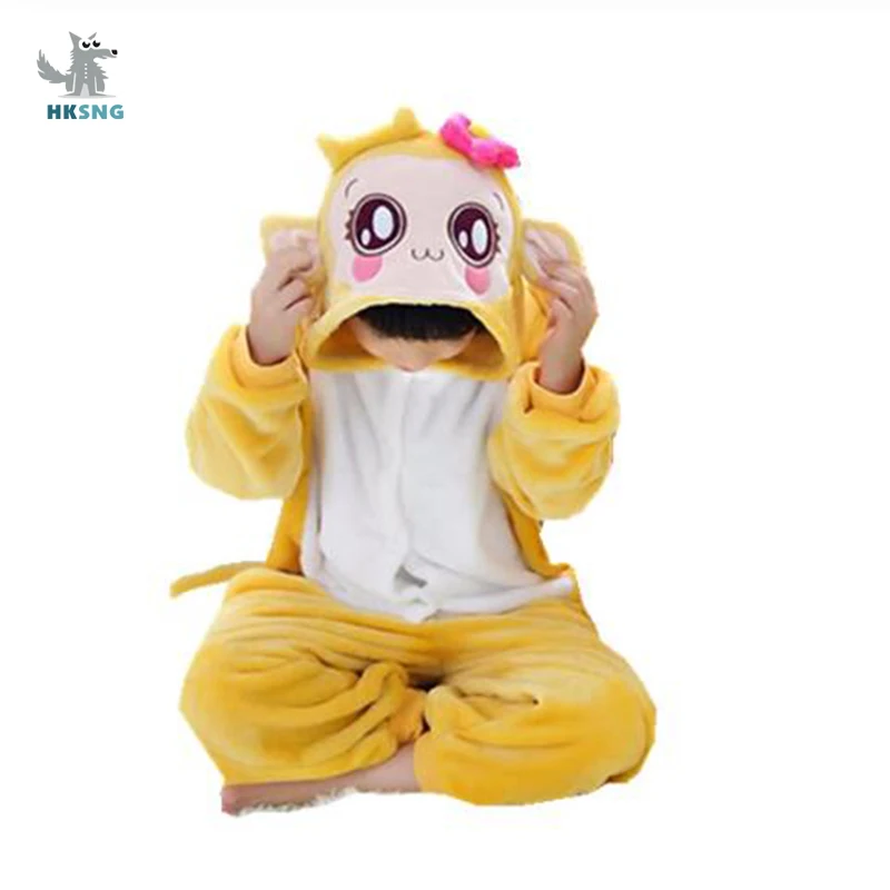 Пижама HKSNG детская фланелевая с животными пижама кигуруми высококачественные