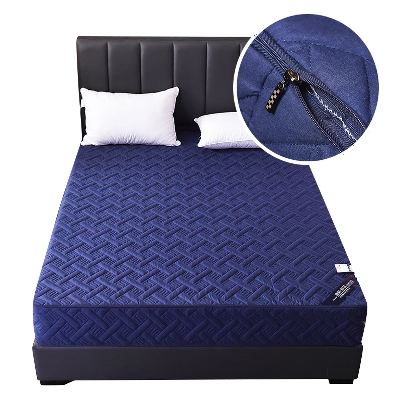 Шестисторонний защитный чехол на молнии для кровати матрас из матраса с матрасом