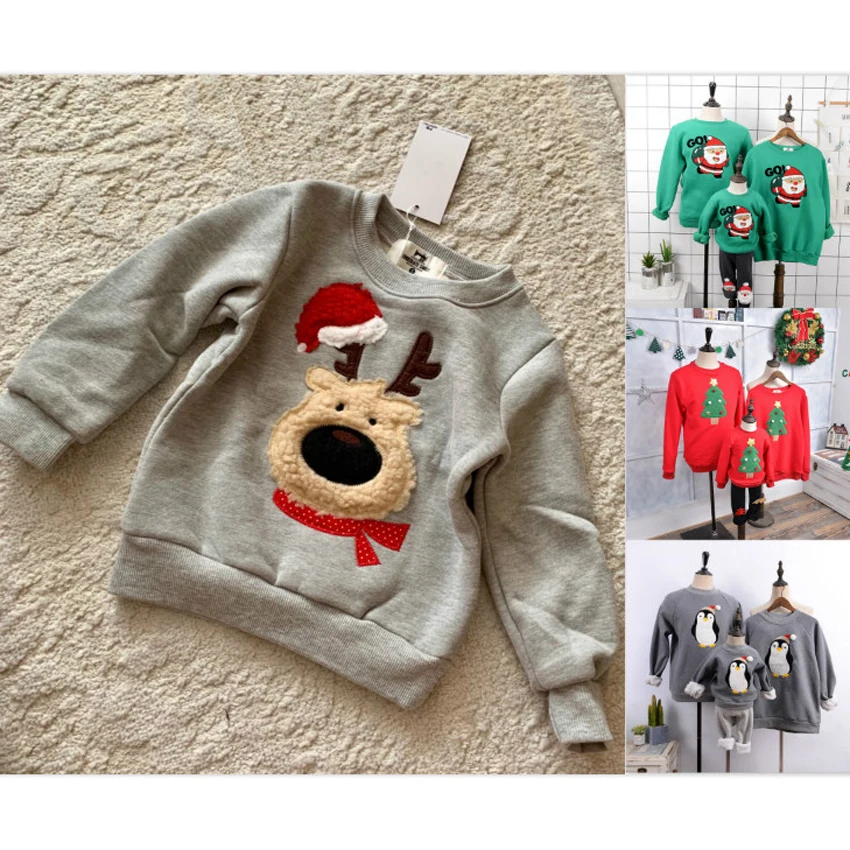2021 высококачественные Рождественские свитера для новогодней и семейной съемки