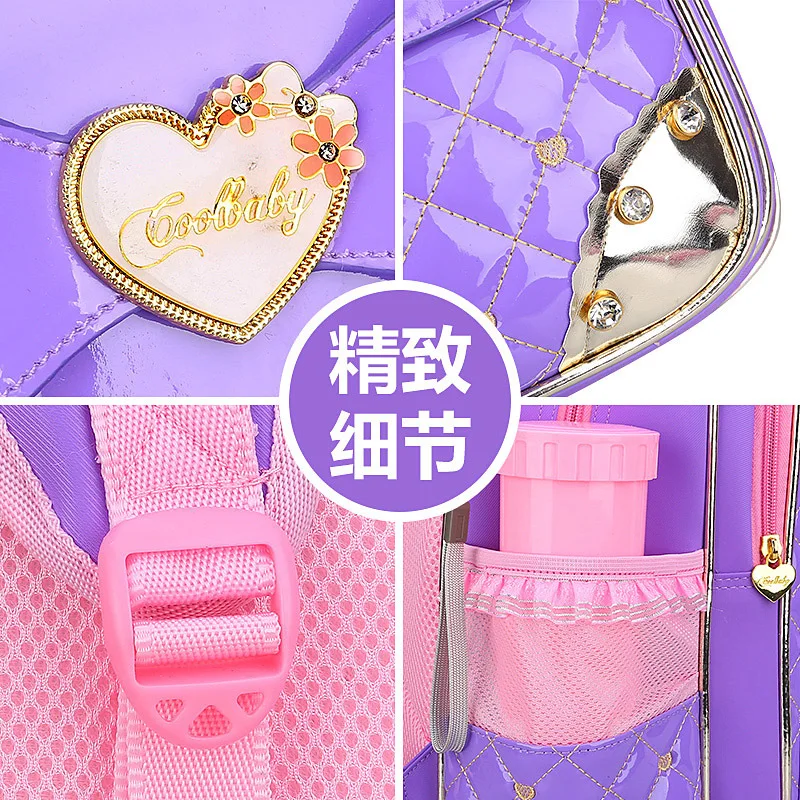 

kids Backpacks Children Backpacks for Girls waterproof Kids School Bags princess Schoolbag Mochila Book bag Kids Satchel 2021
