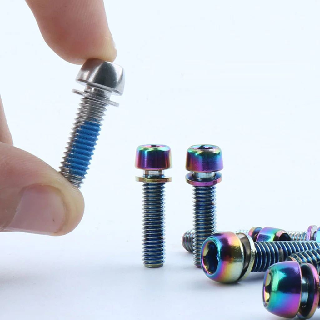 Комплект из 6 болтов для руля велосипеда MTB и горной дороги Запасные детали