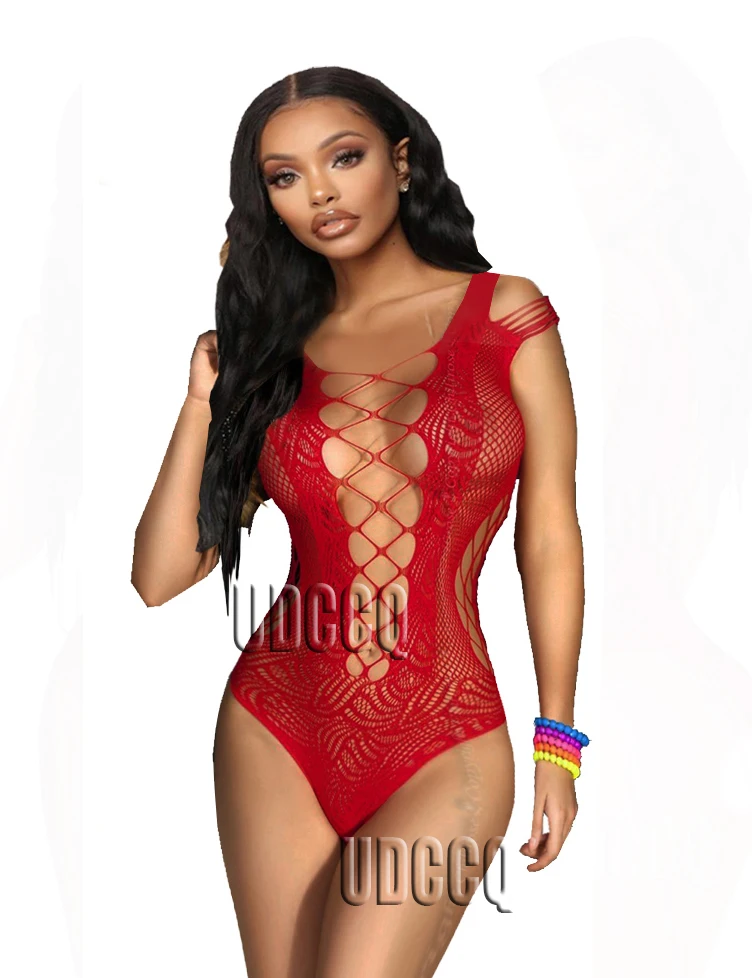 Сексуальное женское белье в сеточку прозрачная ночная сорочка Нижнее одежда для