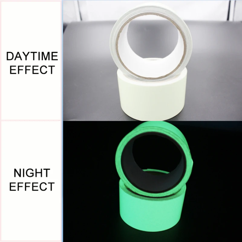 

1M Glow In The Dark Luminous Fluorescent Night Self-adhesive Tape Safety Sticker Home Decoration Warning Tape