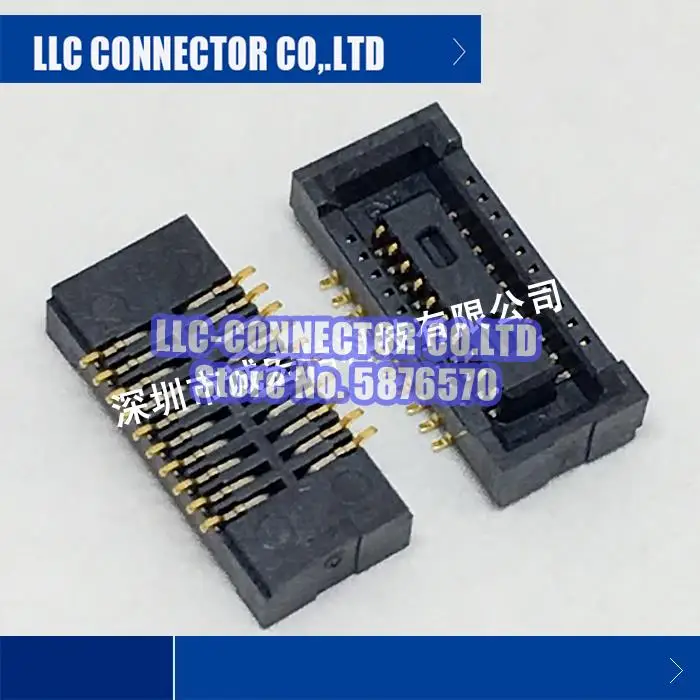 

20 pcs/lot DF40C-20DS-0.4V(51) legs width:0.4MM 20PIN Board to board Connector 100% New and Original