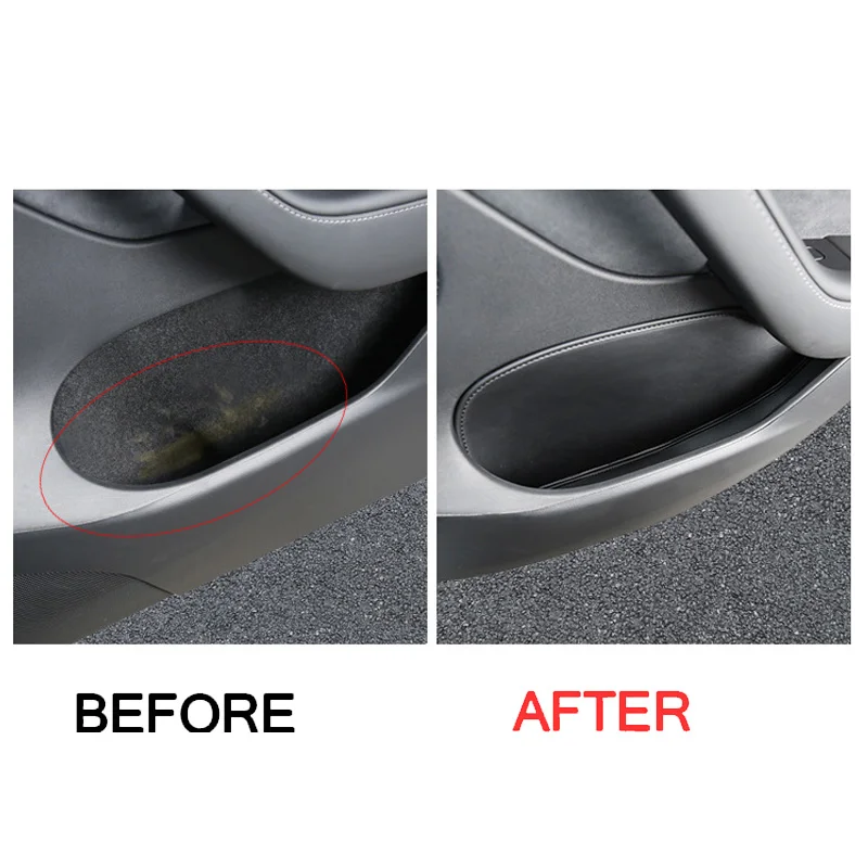 4 шт. боковой ящик для хранения на дверь автомобиля Tesla модель Y ручка подлокотник