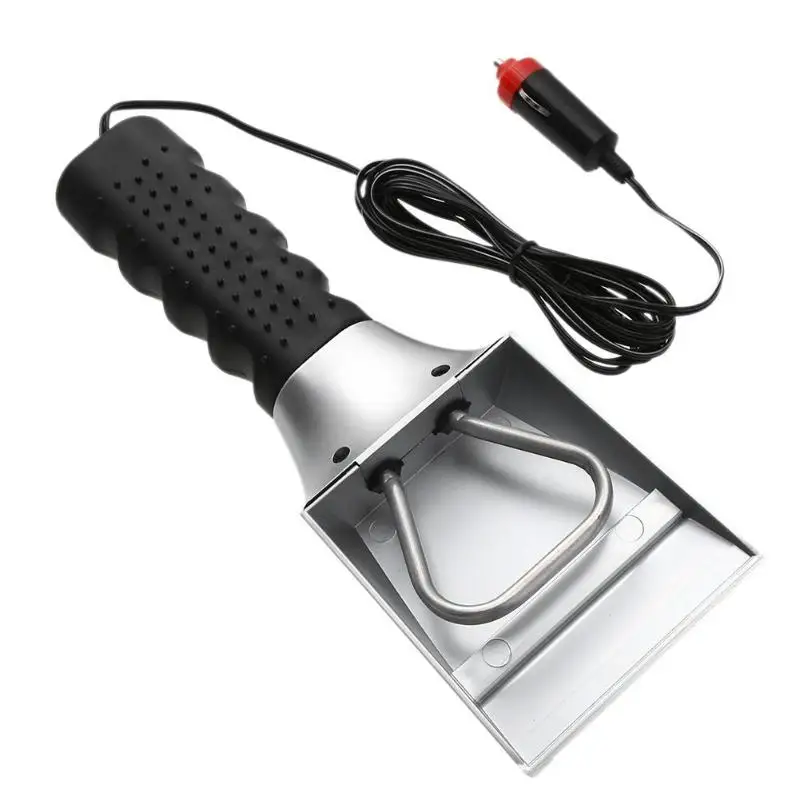 Электрический автомобильный скребок для льда VODOOL 12 В прикуриватель снег