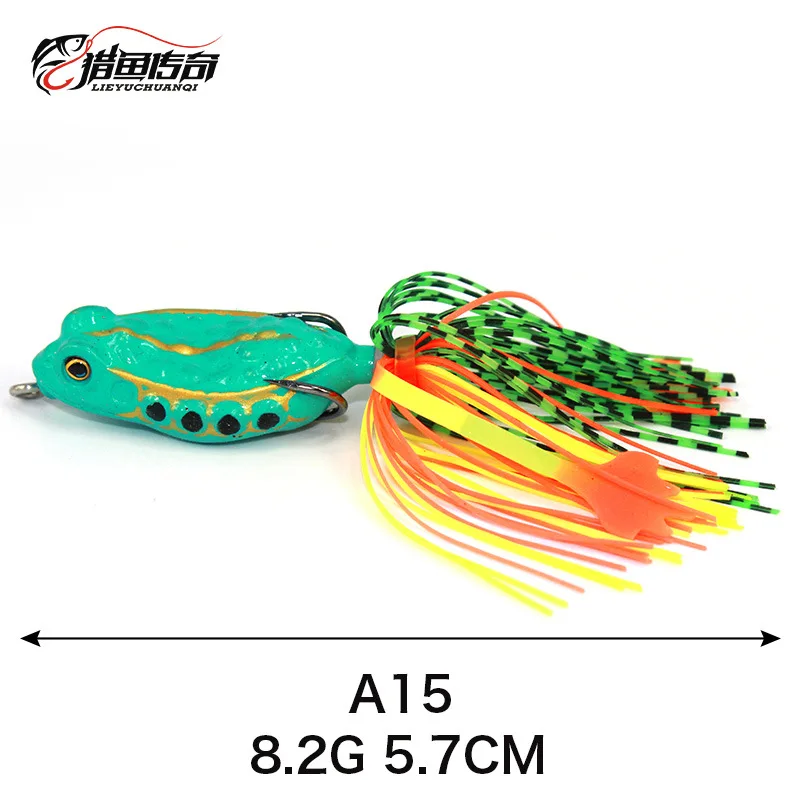 Новые рыболовные приманки мягкие приманки-лягушки 5 7 см 8 г 3D глаза Тонущая