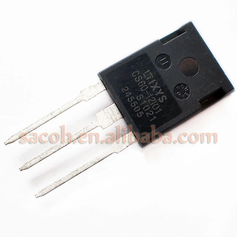 5Pcs CS60-12IO1 CS60-12I01 or CS60-14IO1 or CS60-16IO1 TO-247MAX 60A 1200V Phase Control Thyristor