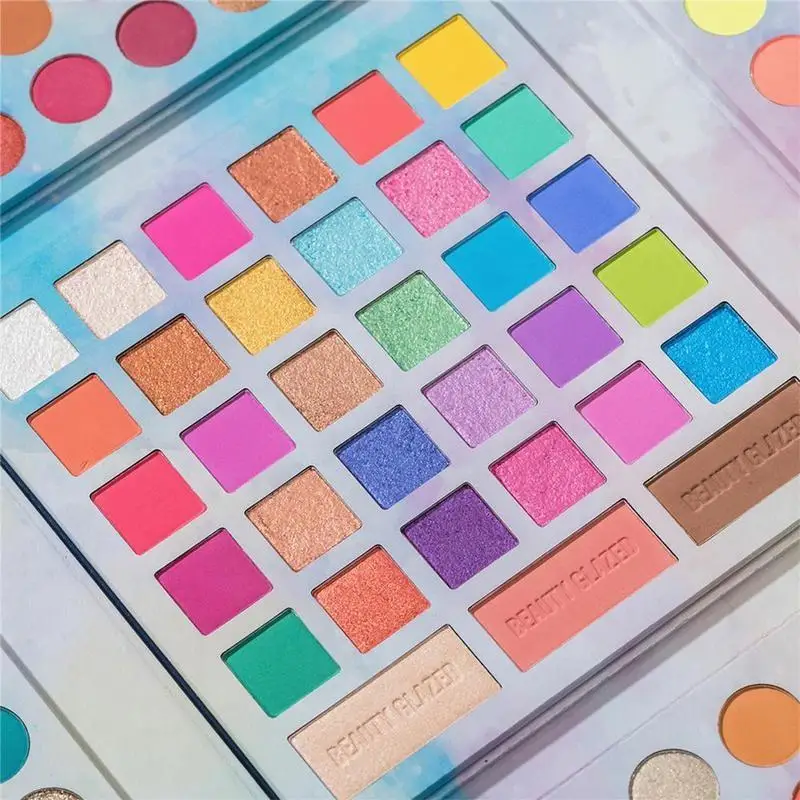 

105 Colors Eyeshadow Palette Shimmer Glitter Eye Shadow Pearlescent Waterproof Long Up Palette Eyeshadow Make Lasting Shini I9O0