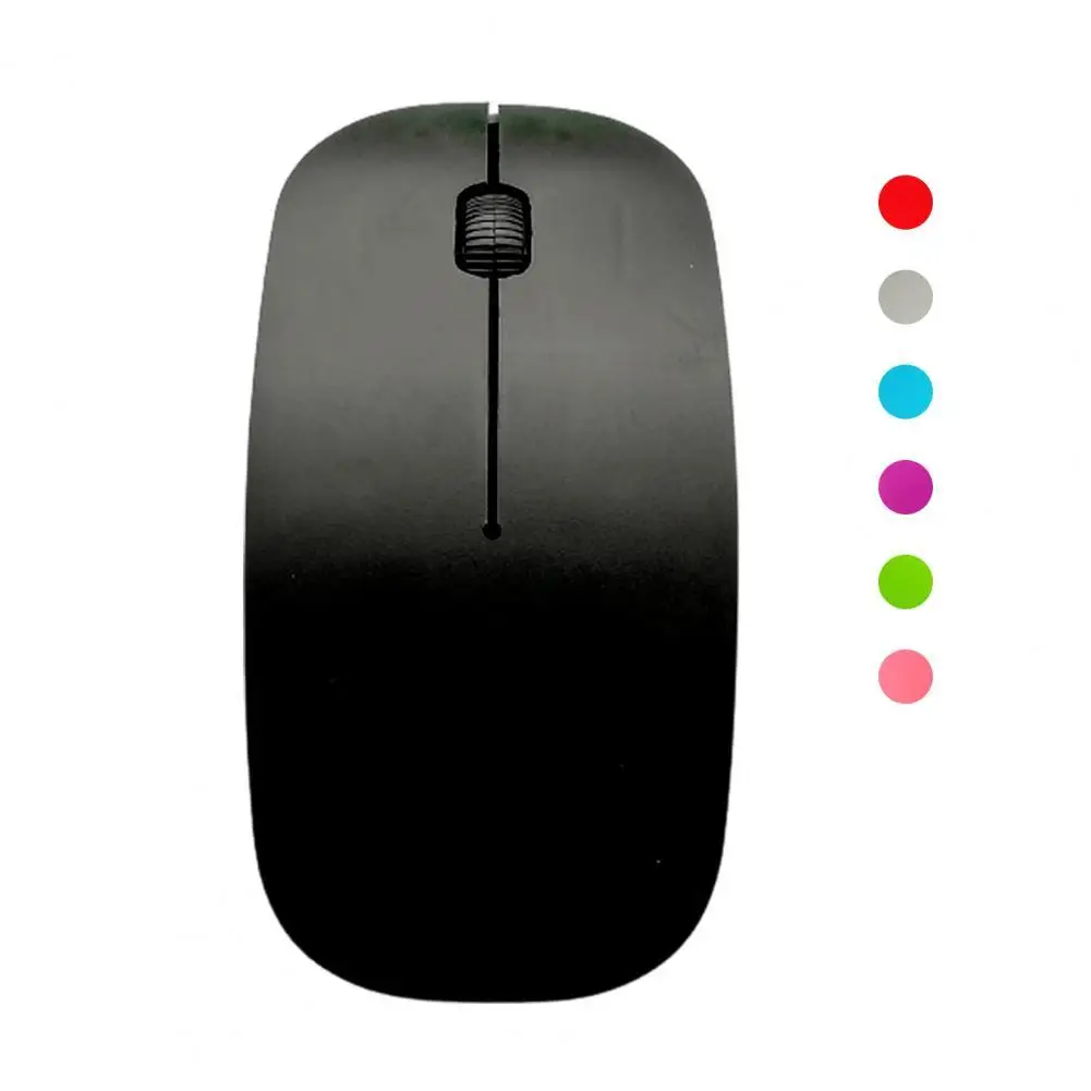 

Portable Stylish Creative Mini Ultra Slim Cute Mouse Colorful Office Mouse Laptop PC Wireless Desktop Mouse With 2.4G Receiver