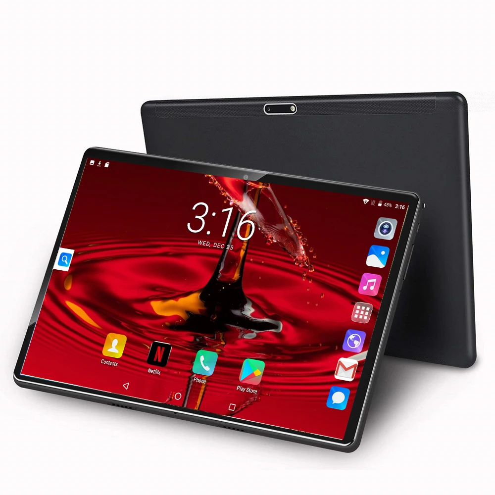 10-дюймовый Android планшет 1 5 Гб RAM 32 ГБ ROM Google 7 0 OS Двойная камера WiFi 1280x800 IPS 2.5D 3G |