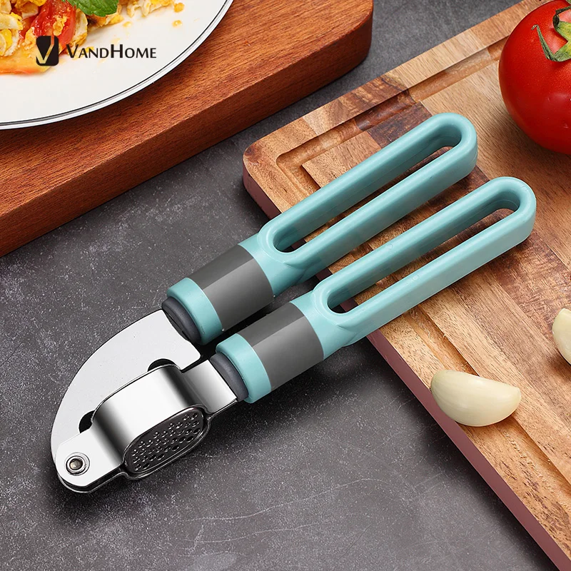 VandHome Пресс для чеснока из нержавеющей стали ручной измельчитель имбиря и с