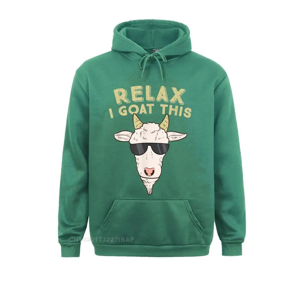 Женский свитшот с длинным рукавом принтом козы | Мужская одежда