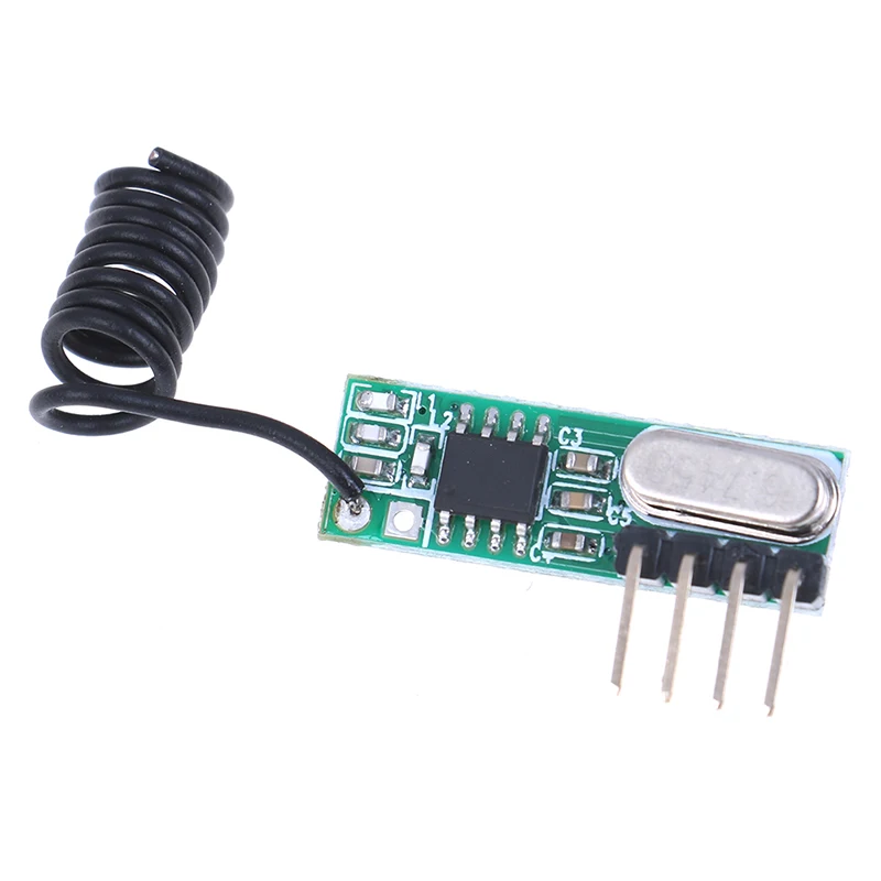 

High Quality 433Mhz RF Wireless Transmitter Module And Receiver Kit 2.0V-5.5V Wireless For Arduino Raspberry Hot Sale
