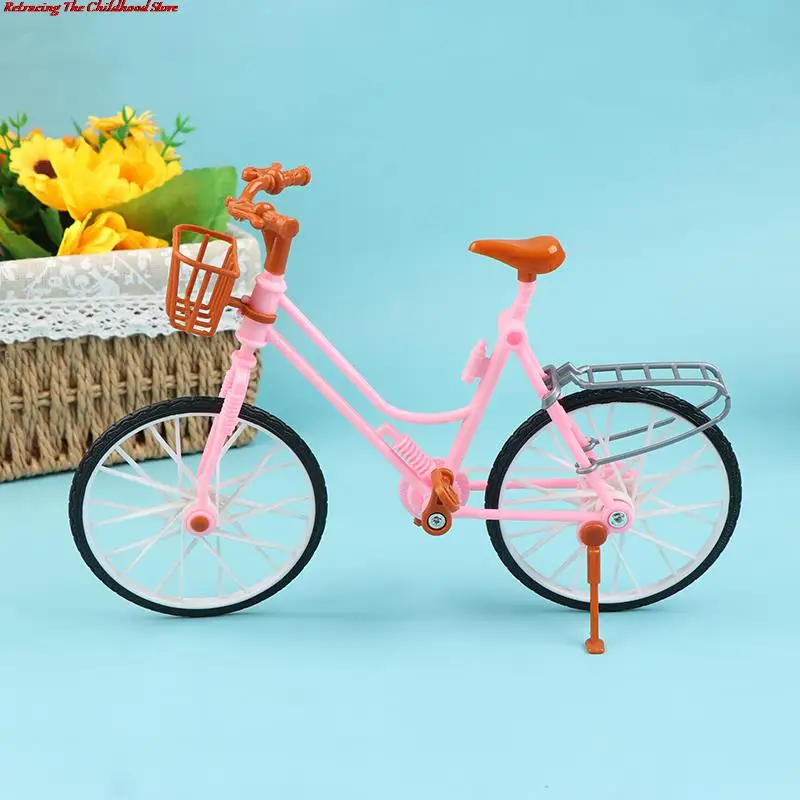 

1/6 очков, милый большой велосипед для кукол, Экологическая игрушка, аксессуары для кукольного домика