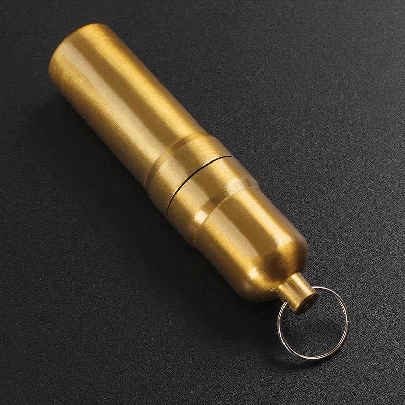 Портативный чехол для мини-сигарет из алюминиевого сплава с футляром хранения