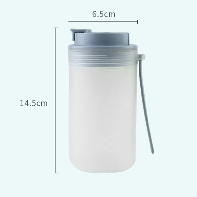 

350ml/450ml Milk Frosted Shake Cup with Straw Heat Cold Resistant Food Shake Sports Bottle Outdoor Travel Water 100C Portable