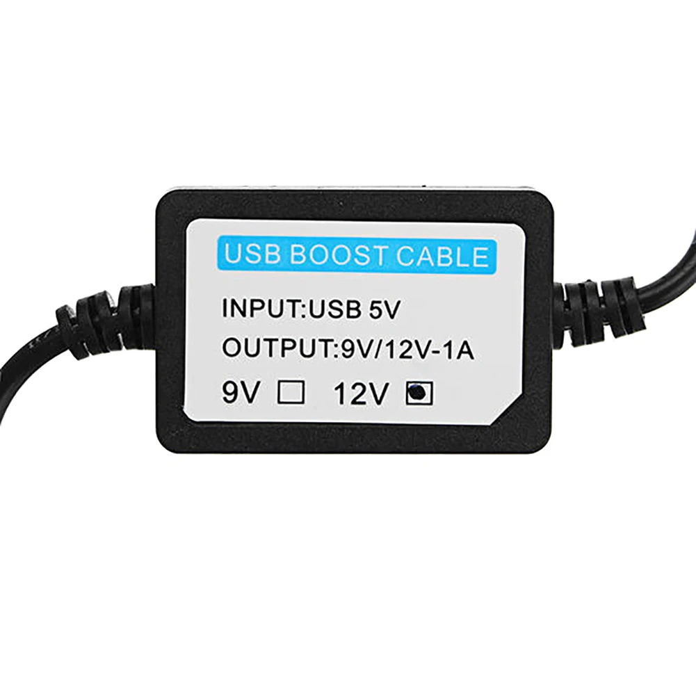 USB-адаптер для кабеля питания постоянного тока от 5 В до 12 Повышающий Модуль шнур |