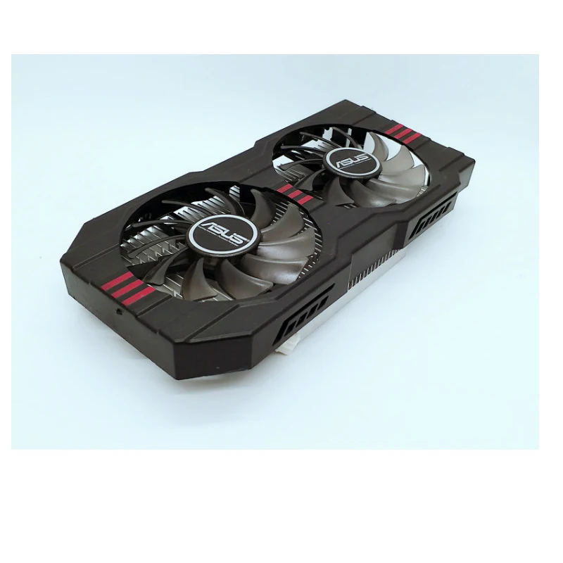 4pin для ASUS GTX750Ti GTX650 630 550 двойной вентилятор Радиатор интеграция DIY
