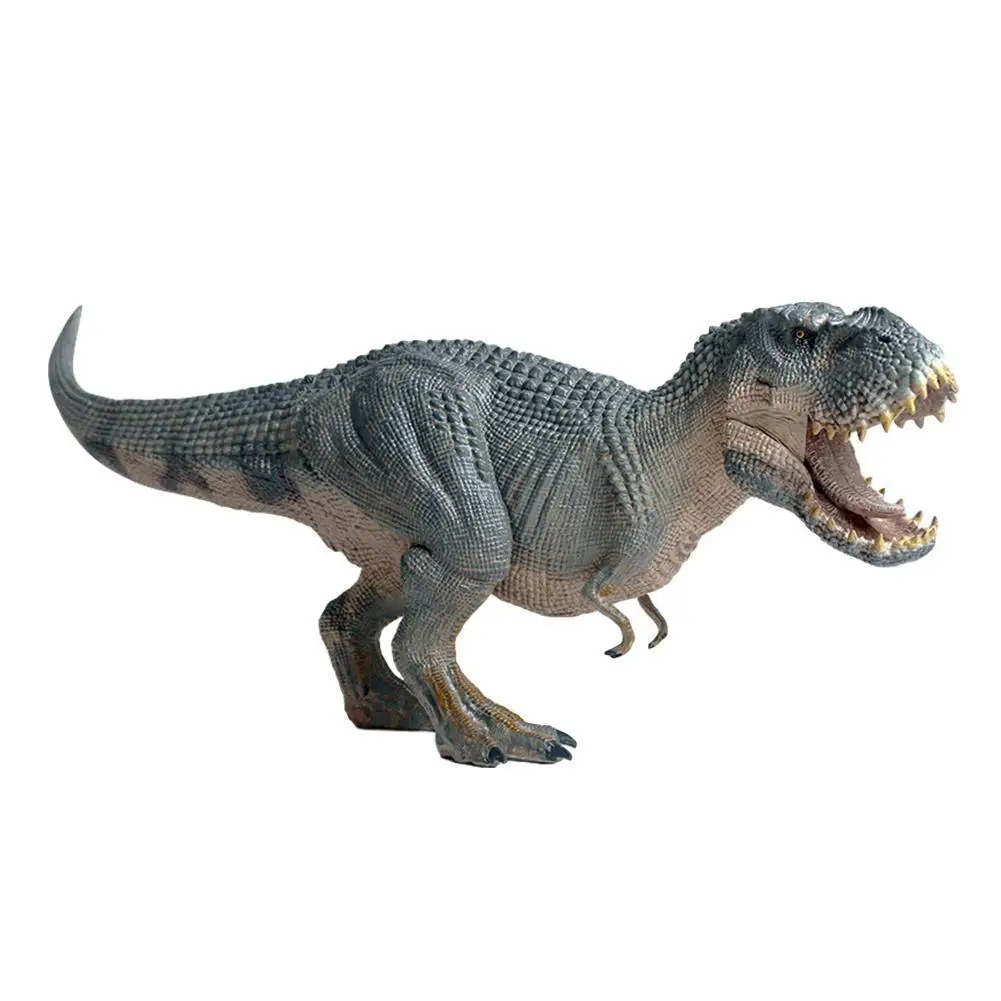 

Simulation Tyrannosaurus Rex Dinosaur Model Toy Open Decoration Gift Figures Dinosaur Action Animal Toy For Children Mouth J6P0