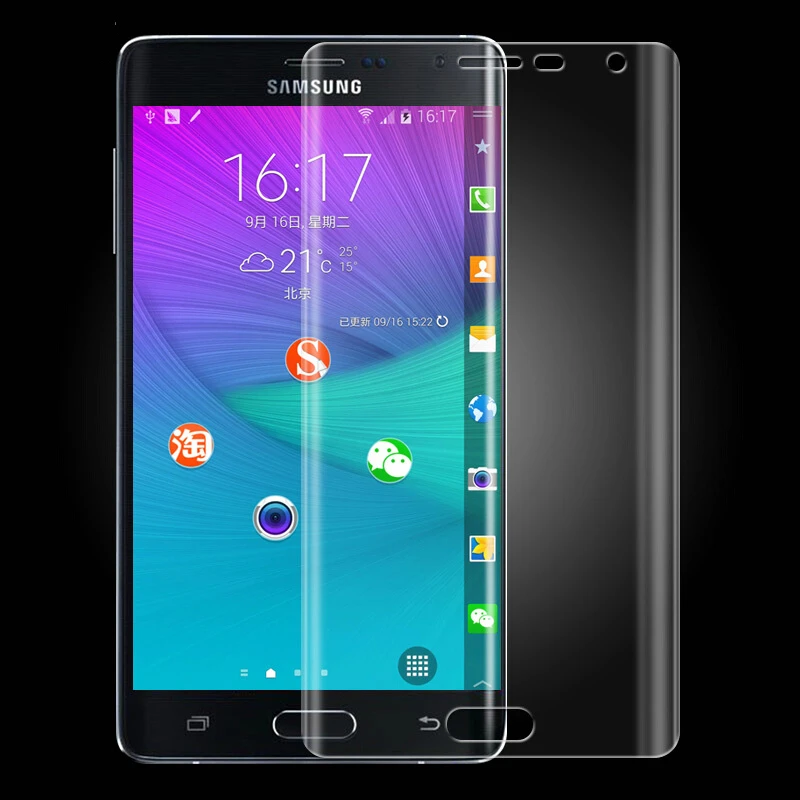 JGKK 3D Прозрачная мягкая ТПУ пленка для Samsung Galaxy Note Edge N9150 защитная экрана с полным