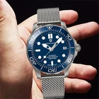 PAGANI Дизайн Топ Брендовые мужские часы модные 007 Мужские механические часы изогнутые сапфировое зеркало воды NH35A montre homme АКПП