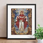 Алмазная мозаика религиозная полная квадратная дрель украшение для дома 5D DIY Вышивка алмазная живопись вышивка крестиком религия икона