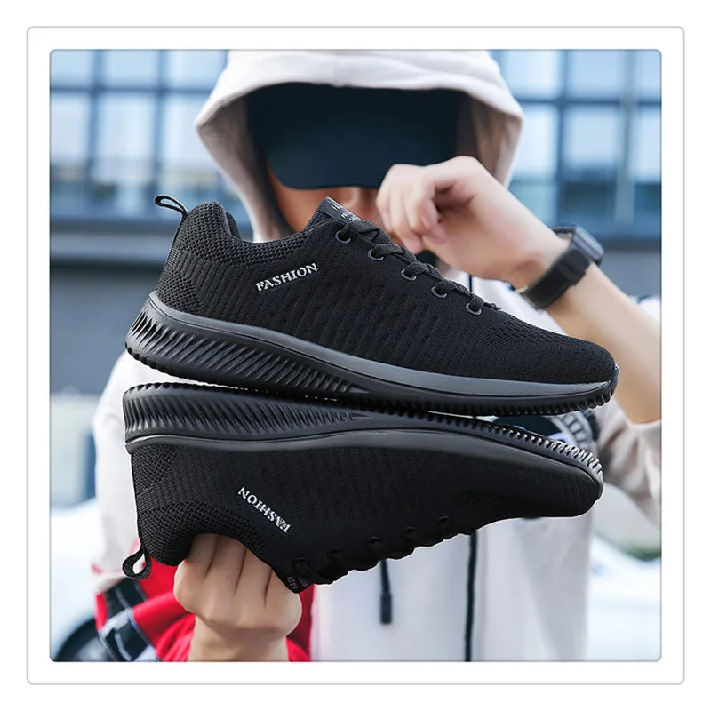 

2019 New Mesh Men Casual Shoes Lac-up Men Shoes Lightweight Comfortable Breathable Walking Sneakers Tenis Feminino Zapatos