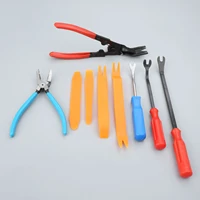 auto fastener removal tool car door panel upholstery engine cover fender clips repair tools installer clip plier tools