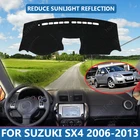 Внутренняя крышка приборной панели автомобиля, крышка, накидка для Suzuki SX4 2006-2013, коврик для приборной панели, Солнцезащитная накладка, крышка, коврик для приборной панели