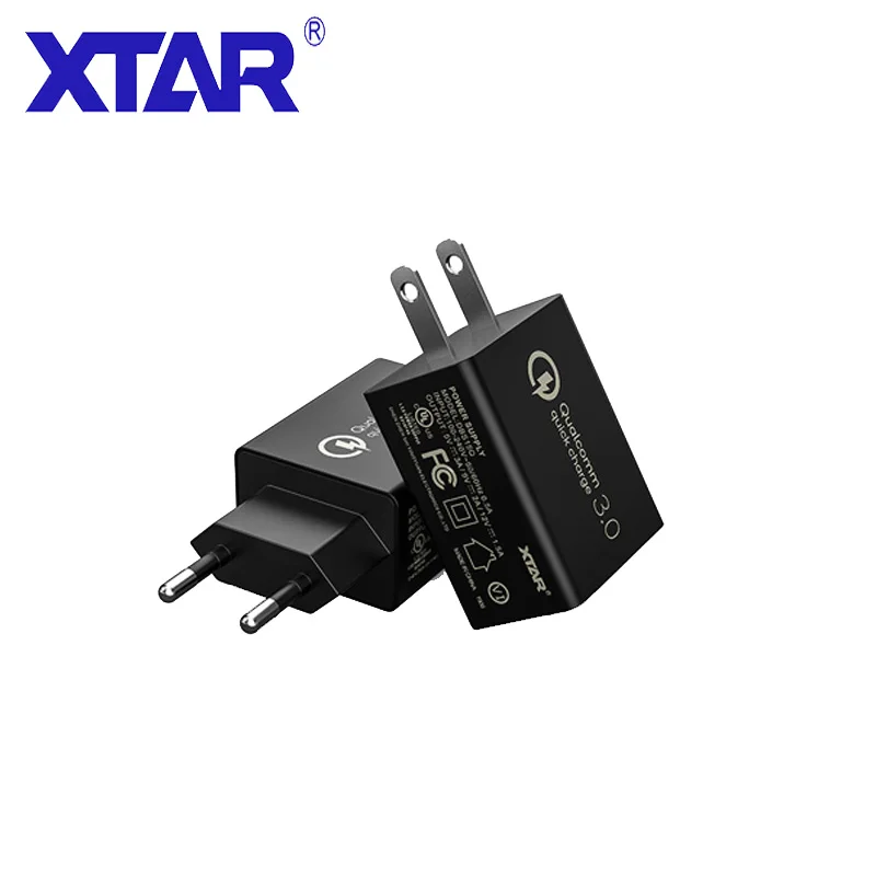 Быстрое зарядное устройство XTAR 18 Вт QC 3 0 умное быстрое настенное USB для Xiaomi Samsung