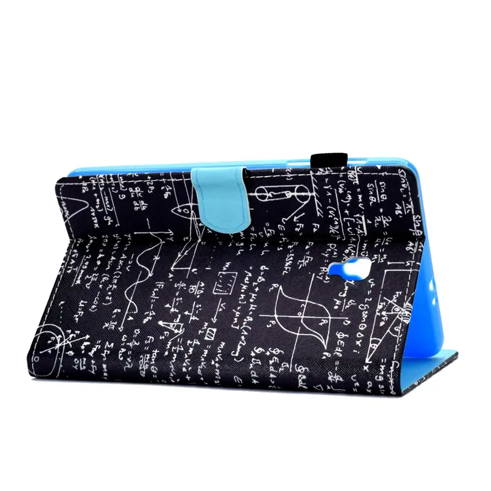 Чехол книжка из искусственной кожи с подставкой и отделением для карт Samsung Galaxy Tab A