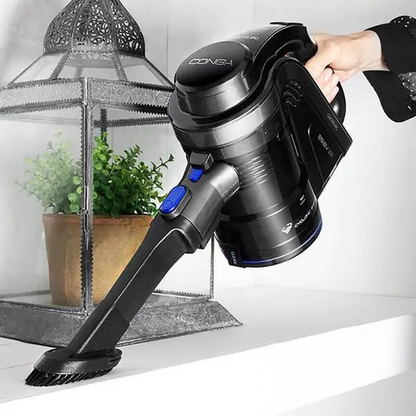 Вертикальный и ручной циклонный вакуумный Cecotec Conga thunderbrass 890 Immortal 29 6V 0 6 L|Пылесосы|