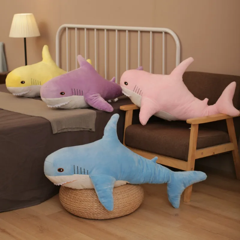 Гигантские плюшевые игрушки акулы из я Кея чучело куклы Мягкие России Подушка