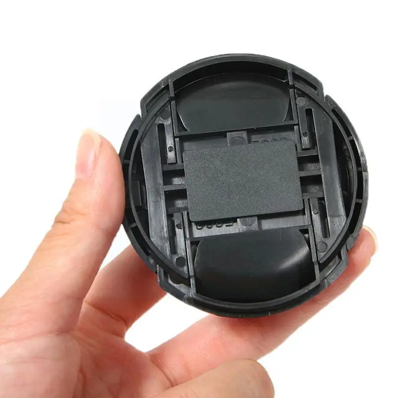 Крышка объектива с центральным зажимом 58 мм держатель крышки камеры подходит для