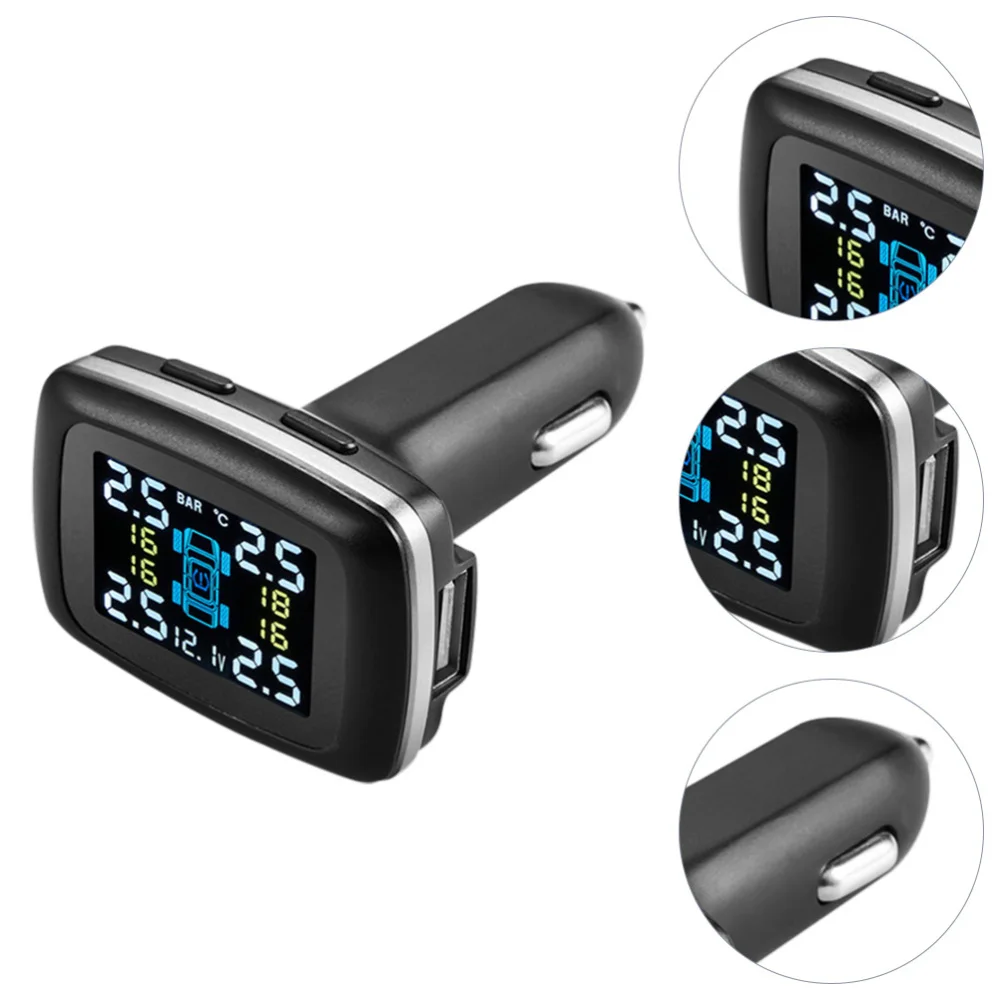 

1 Set Practical Tire Pressure Monitor High Precision Tire Pressure Detector