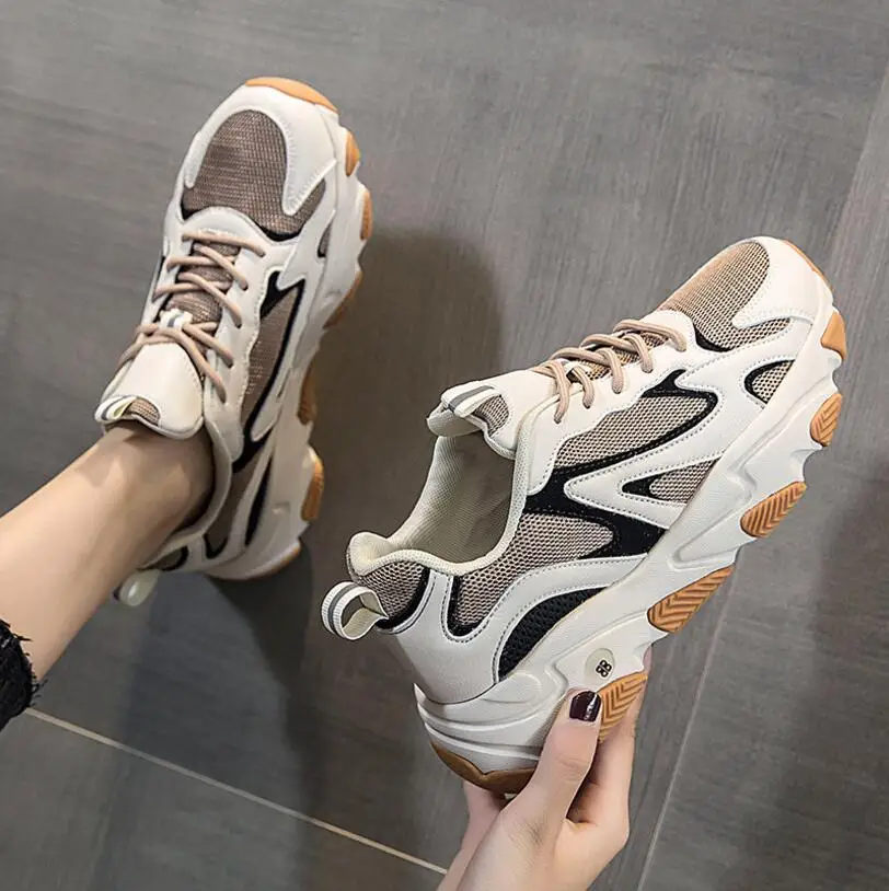 

New listing hot sale women Spring and Autumn Breathable net shoe running shoes sports shoes M58