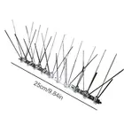 Популярный отпугиватель птиц на крыше из нержавеющей стали 2021, инструмент для сдерживания птиц на крыше, приспособление для сдерживания маленьких птиц, забор, пугалка совы