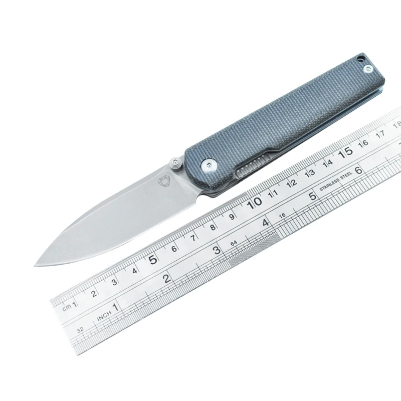 SixLeaf ручные инструменты складной нож Походный для кемпинга льняная Микарта