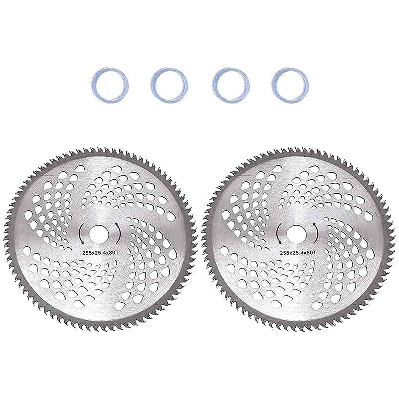 

(2 комплекта) 10 дюймов X 40T Карбидное лезвие кисти лезвие-для ножей, триммеров, weeder