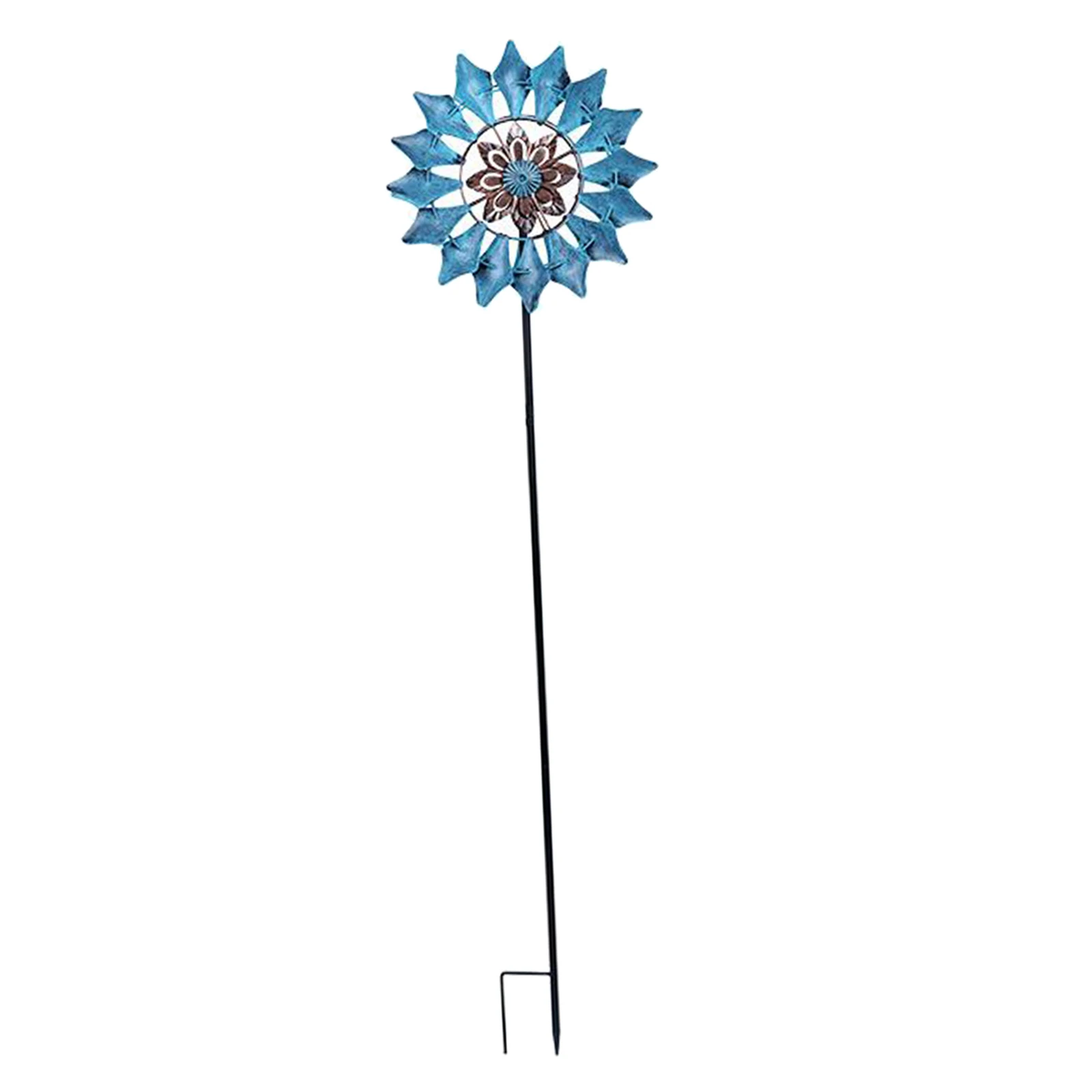 

Wind Spinner Metal Sculpture Construction for Yard Lawn Garden Holiday Decor