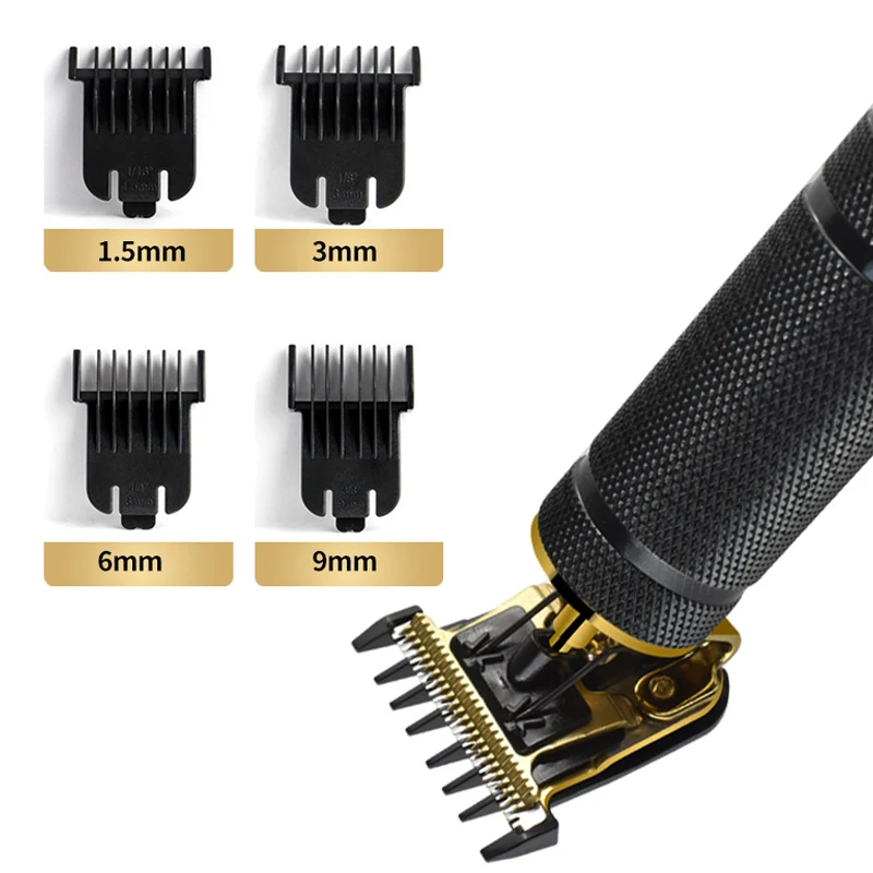 Полосатая машинка для стрижки волос 5 Вт металлическая Т образная