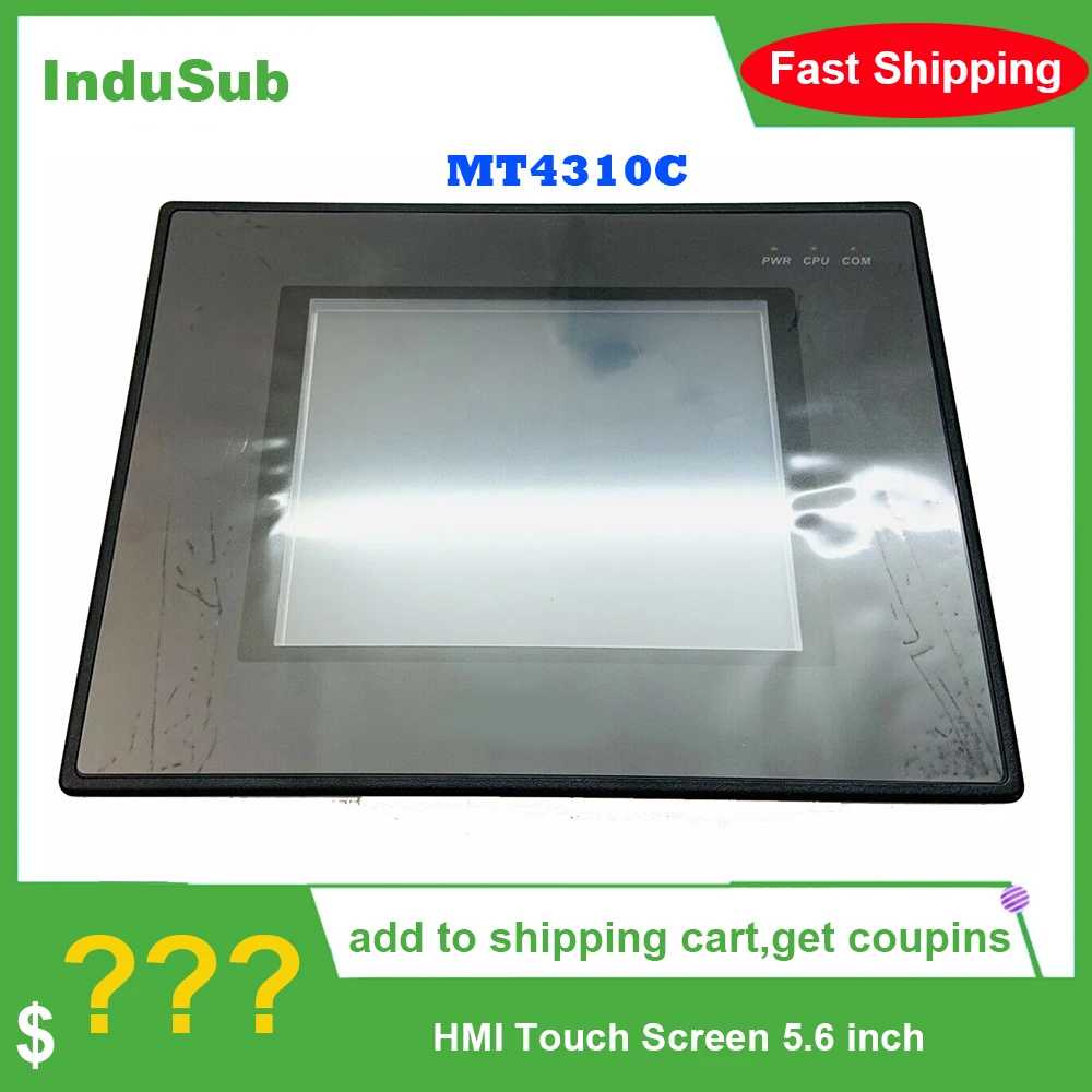 

MT4300C HMI Touch Screen 5.6 inch 64K Color TFT Display 320*234 Resolution 2 COM ports new in box