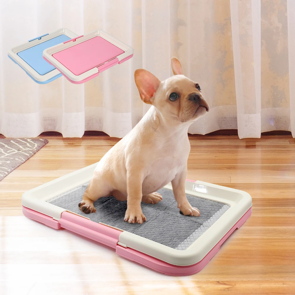 

Portable Pet Dogs Toilet Potty Pet Dods Cats Litter Boxes Puppy Litter Tray Training Toilet Easy to Clean Pet Supplies